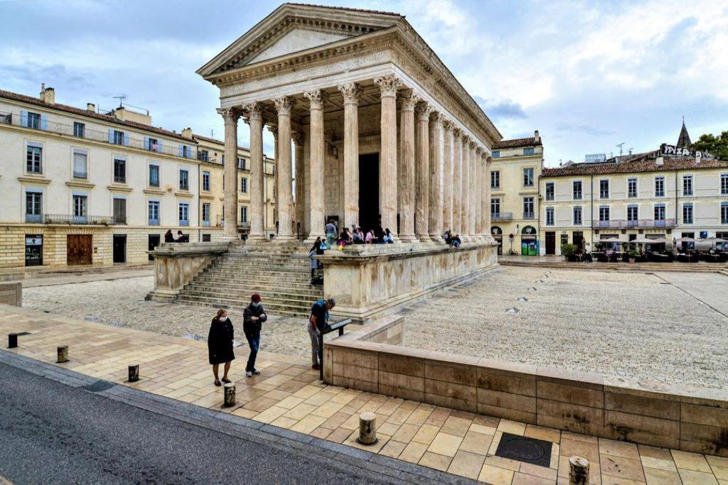 Gite Les Oliviers 10 Pers Piscine Au Calme 4 Etoiles Saint-Laurent-la-Vernède Exterior foto